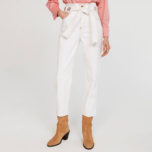 Ecru Persan High Waist Stretch Jeans - Claudie Pierlot - Modalova