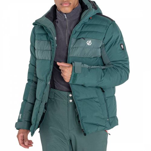 Green Insulated Hooded Ski Jacket - Dare2B - Modalova