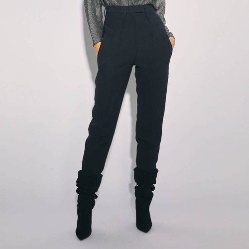 Black Stoff Wool Blend Trousers - IRO - Modalova