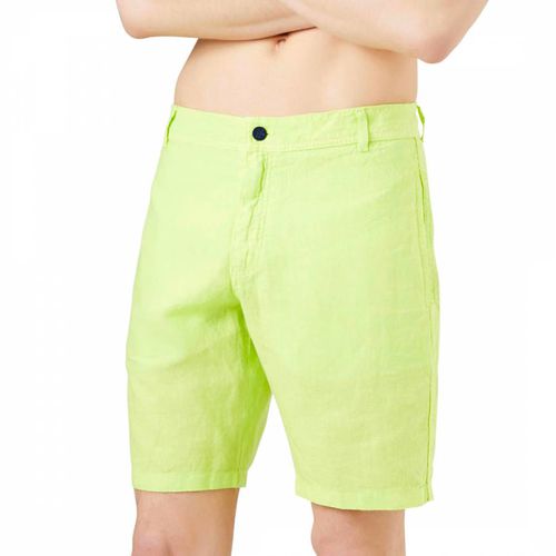 Green Linen Shorts - Vilebrequin - Modalova