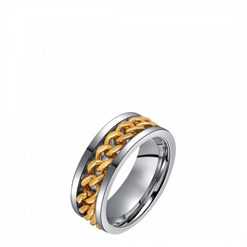 K Two Tone Band Ring - Stephen Oliver - Modalova