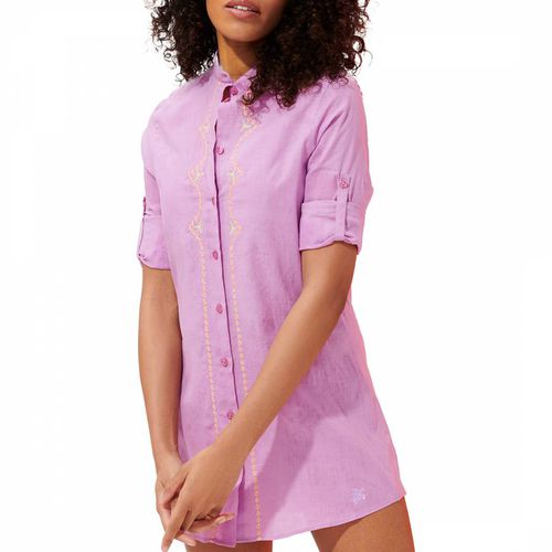 Pink Shirt Dress - Vilebrequin - Modalova