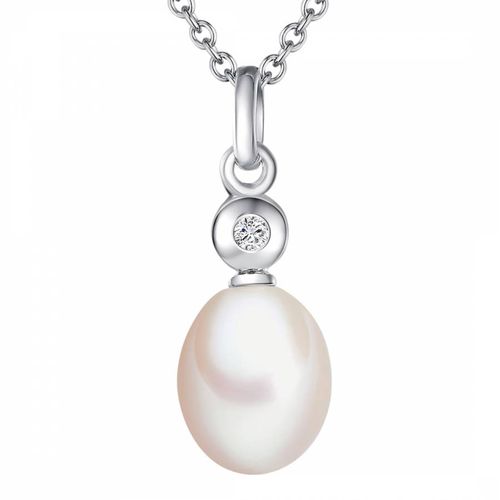 Pink Pearl Silver Sterling Necklace - Lindenhoff - Modalova