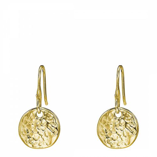 Yellow 13mm Disc Nomad Earrings - Dower & Hall - Modalova