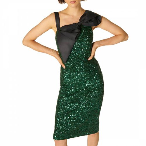Forest Green Kitt Dress - L K Bennett - Modalova