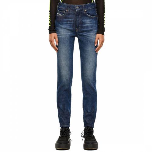 Blue Joy Tapered Stretch Jeans - Diesel - Modalova