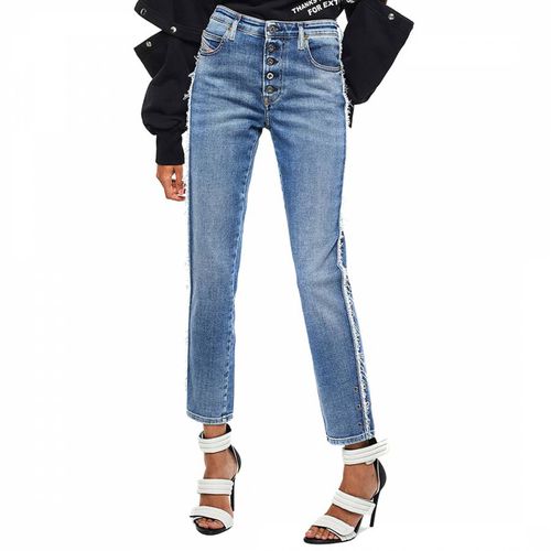 Wash Blue Babhila Stretch Jeans - Diesel - Modalova