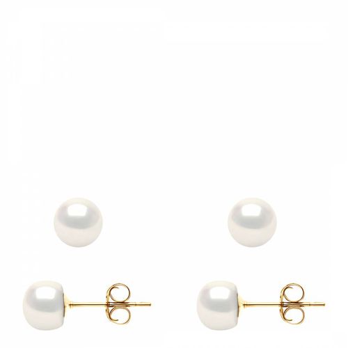White Pearl Earrings - Ateliers Saint Germain - Modalova