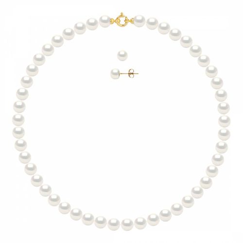 Pearl Necklace And Earrings Set - Ateliers Saint Germain - Modalova