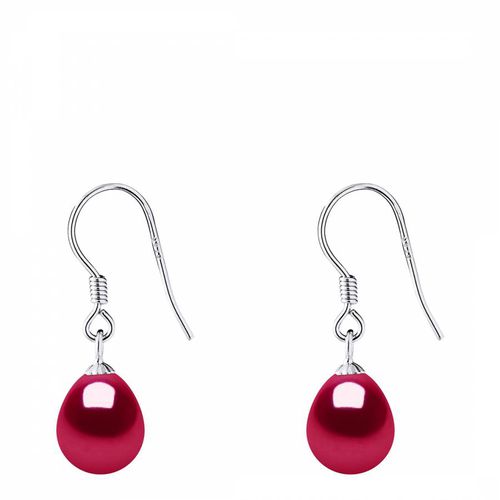 Red Hanging Pearl Earrings - Ateliers Saint Germain - Modalova