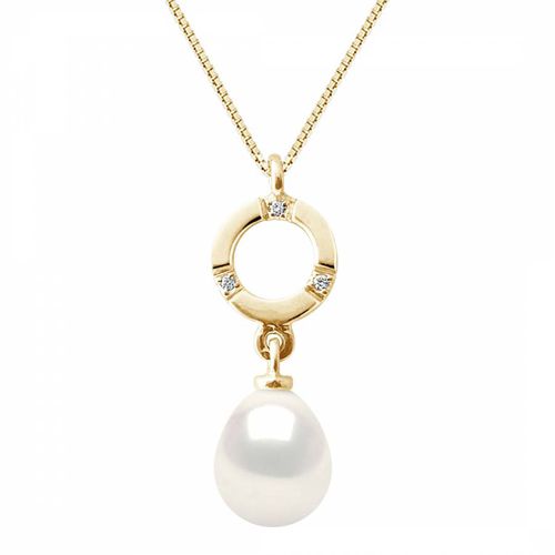 White Pearl Pendant Necklace - Ateliers Saint Germain - Modalova