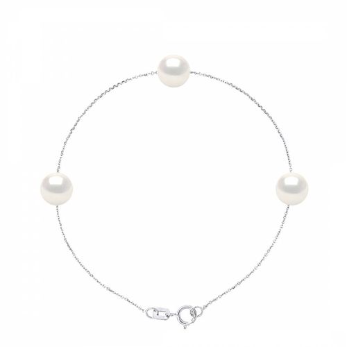 White Three Pearl Bracelet - Ateliers Saint Germain - Modalova
