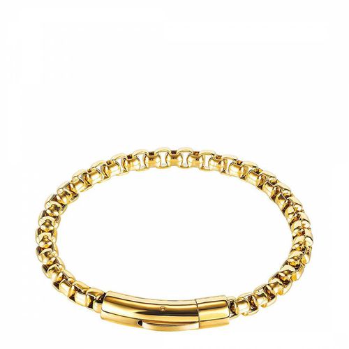 K Gold Textured Bracelet - Stephen Oliver - Modalova
