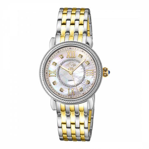 Women's Silver/ Gold Marsala Watch - Gevril - Modalova