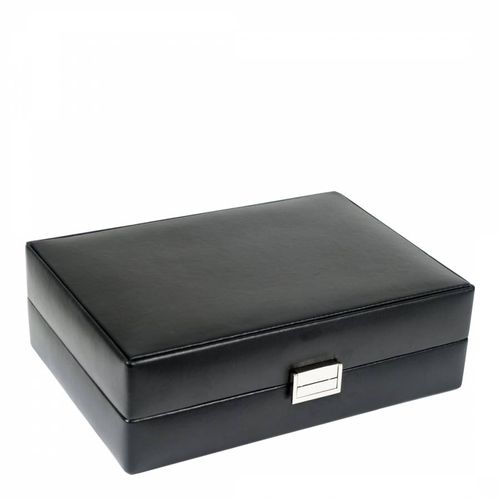 Heritage Vegan Leather 4 Piece Watch Box With Valet - WOLF - Modalova