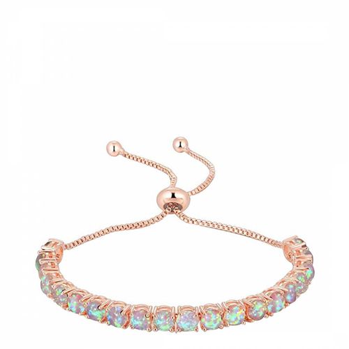 K Rose Opal Adjustable Tennis Bracelet - Liv Oliver - Modalova