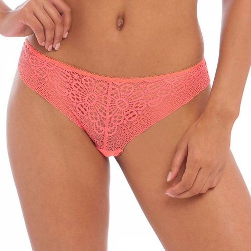 Hot Coral Erin Brazilian Brief - Freya - Modalova