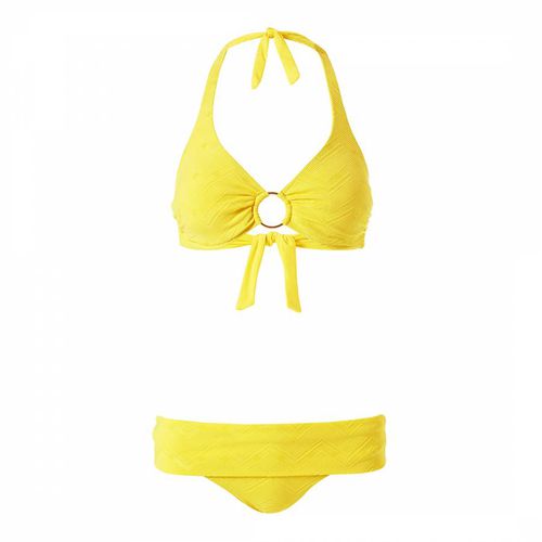 Zigzag Lemon Brussels Bikini Top - Melissa Odabash - Modalova