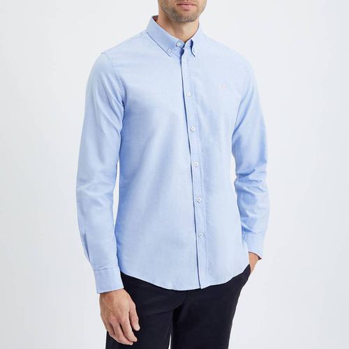 Blue Oxford Slim Fit Shirt - Crew Clothing - Modalova
