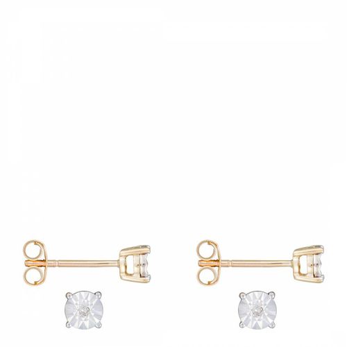 Gold 'Chip Great Illusion' Earrings - Le Diamantaire - Modalova