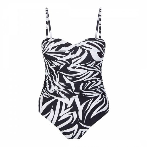 Black Print Sidonie Swimsuit - Hobbs London - Modalova