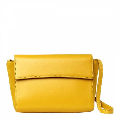 Yellow Soho Leather Crossbody Bag - Hobbs London - Modalova