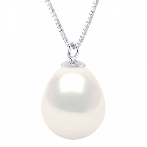 Silver Pearl Pear Pendant Necklace - Atelier Pearls - Modalova