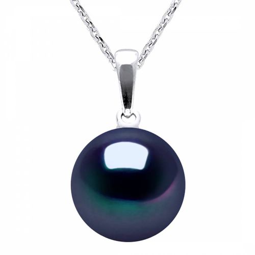Silver Black Pearl Solo Necklace - Atelier Pearls - Modalova