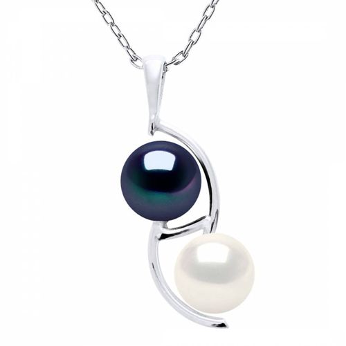 Black Real Cultured Freshwater Pearl Necklace - Atelier Pearls - Modalova