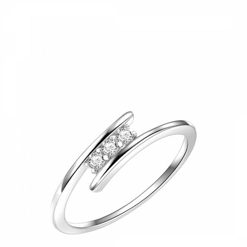 Sterling Silver Diamond Ring - Lindenhoff - Modalova
