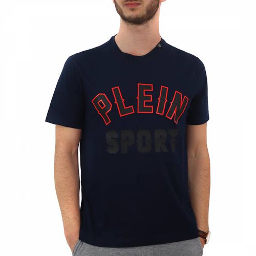 Navy Short Sleeve T-Shirt - Philipp Plein - Modalova