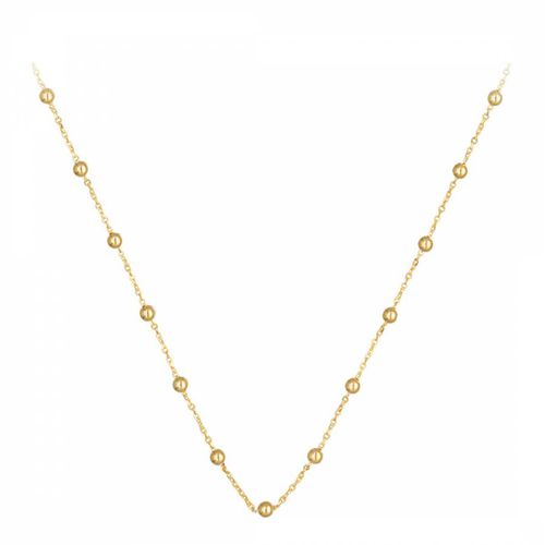 Gold Bead Diamond Chain - MUSE - Modalova
