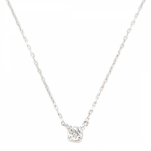 Silver Diamond Necklace - MUSE - Modalova