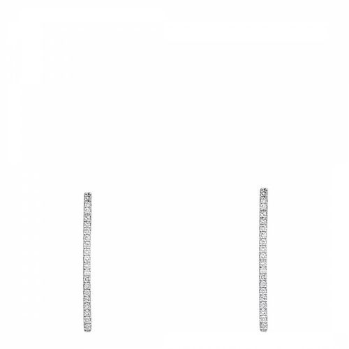 Straight Fall Diamond Earrings - Diamantini - Modalova