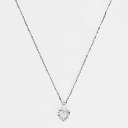 Mini Heart Diamond Pendant Necklace - Le Diamantaire - Modalova