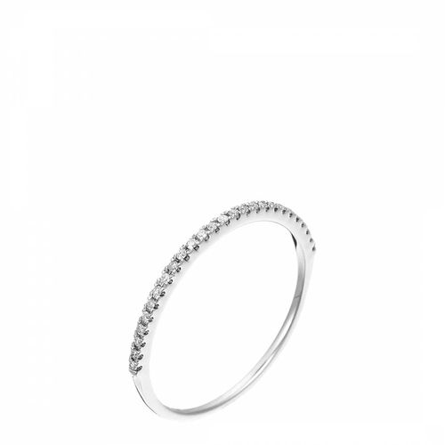 Silver "Solitaire Imperial" Diamond Ring - Le Diamantaire - Modalova