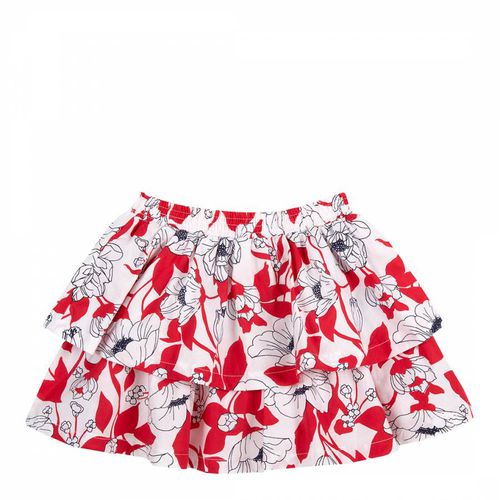 White/Red Floral Skirt - Chicco - Modalova