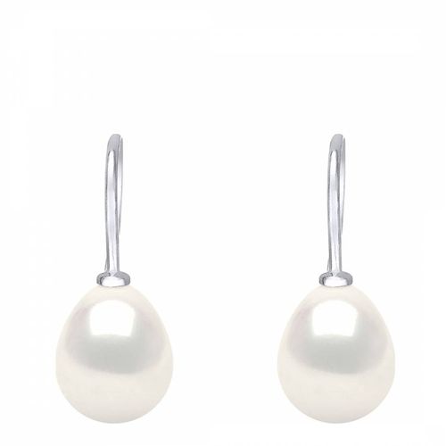Natural White Pearl Pear Earrings - Atelier Pearls - Modalova