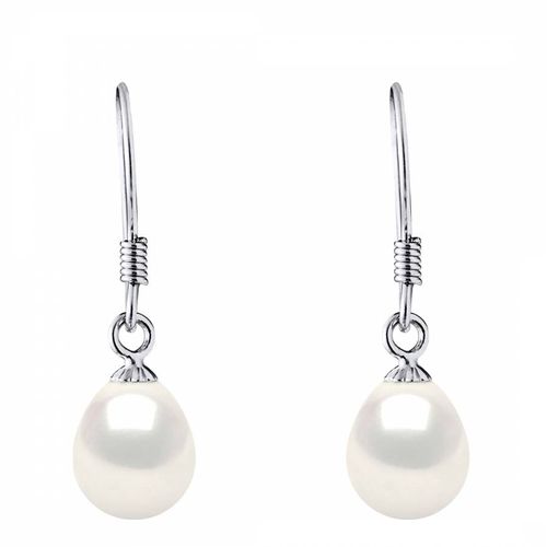 White Pearl Pear Earrings - Atelier Pearls - Modalova