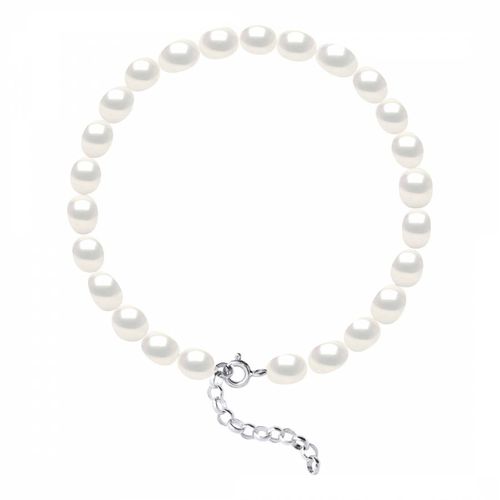 Natural White Pearl Bracelet - Atelier Pearls - Modalova