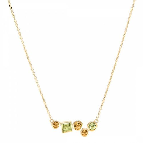 Gold Colorama Necklace - Diamond And Co - Modalova