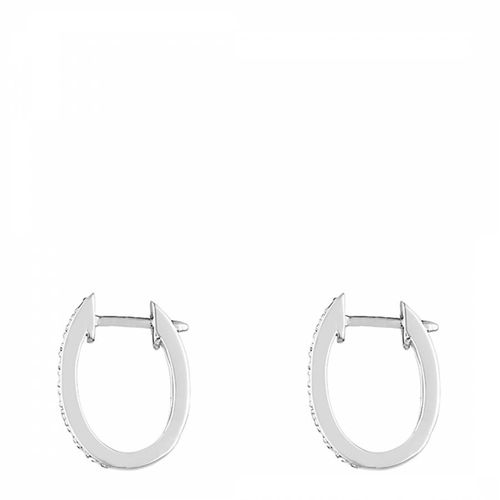 Silver Pure Seduction Earrings - Diamond And Co - Modalova