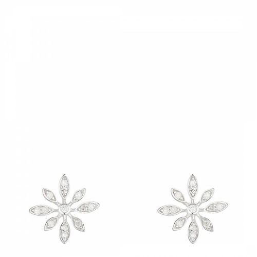 Silver Brisbane Earrings - Diamond And Co - Modalova