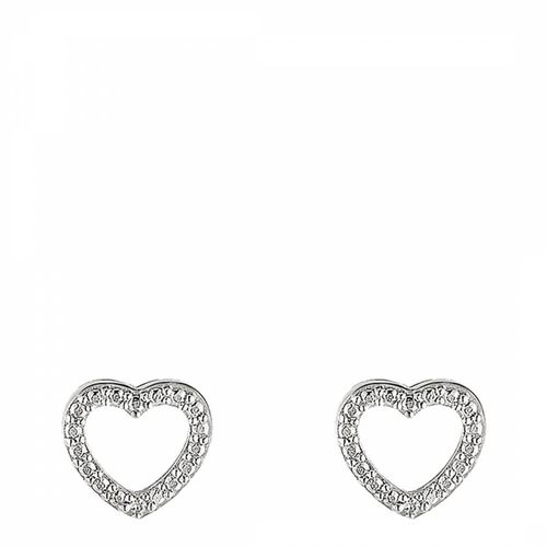 Silver Cagliari Earrings - Diamond And Co - Modalova