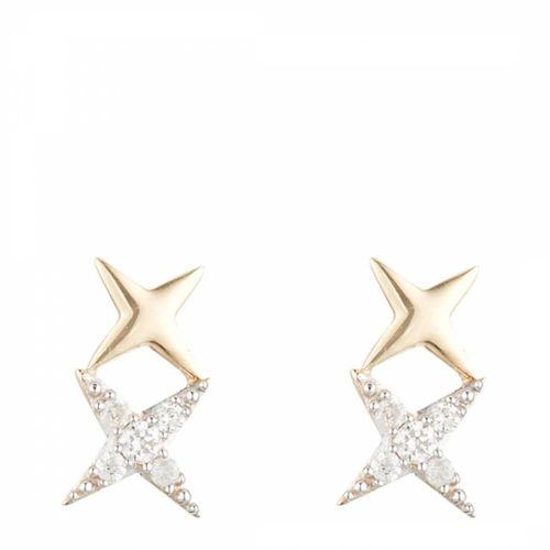 Gold Tetovo Earrings - Diamond And Co - Modalova