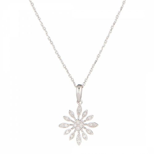 Silver Brisbane Pendant Necklace - Diamond And Co - Modalova