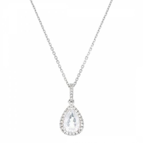 Silver Forlia Pendant Necklace - Diamond And Co - Modalova