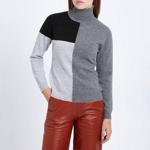 Geo Colourblock Cashmere Jumper - Scott & Scott London - Modalova