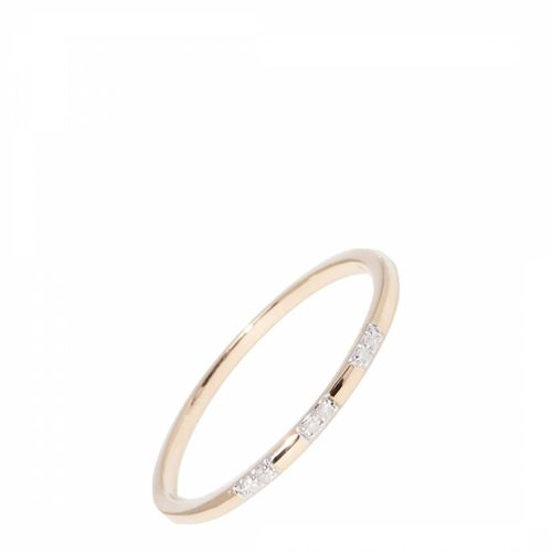 Gold " Forever" Ring - Diamond And Co - Modalova