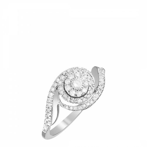 Silver "I Say Yes" Ring - Diamond And Co - Modalova